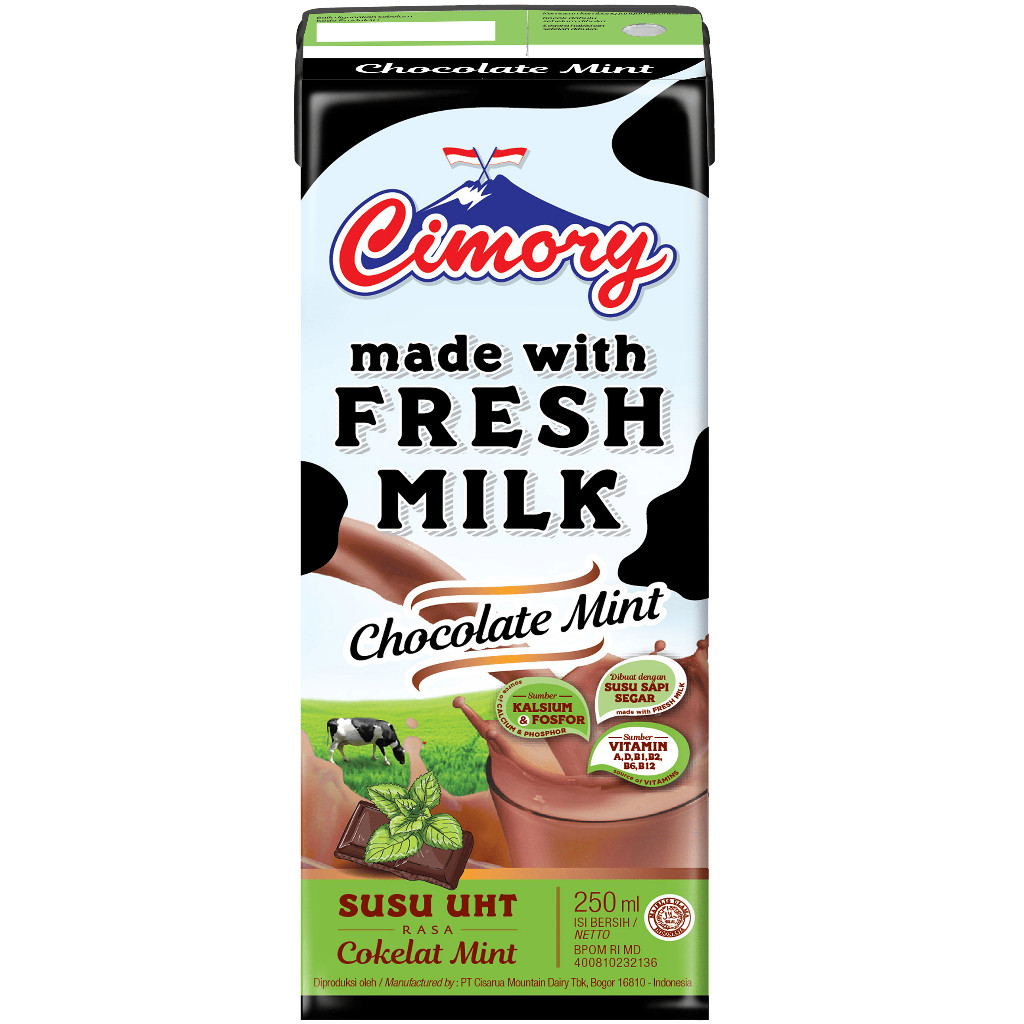 

CIMORY UHT MILK CHOCOLATE MINT 250ML