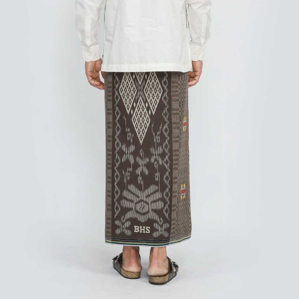 BHS CLASSIC SSA GOLD Sarung Super Premium Jacquard Songket kain tenun berkualitas halus ORIGINAL 100