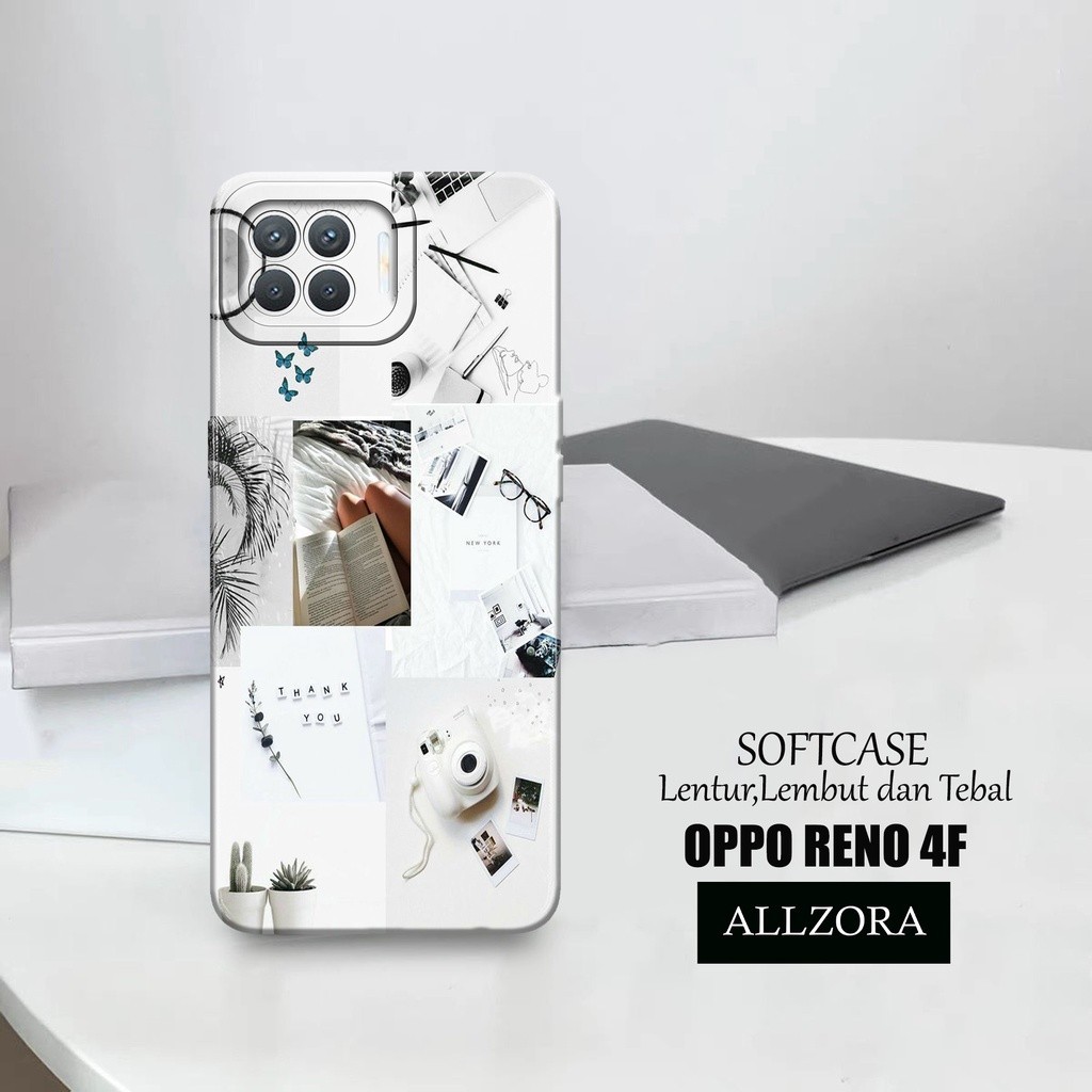 Case Hp Oppo Reno 4F - [ AESTHETIC ] Casing Oppo Reno 4F Terbaru - Kesing Hp Oppo Reno 4F - Silikon 