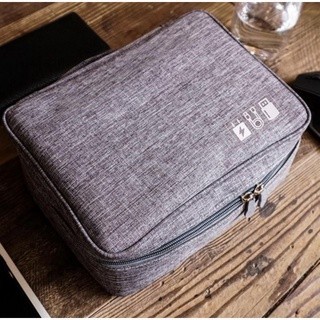 Digital Travel Storage Bag Data Cable Organizer Travel Bag- Size M