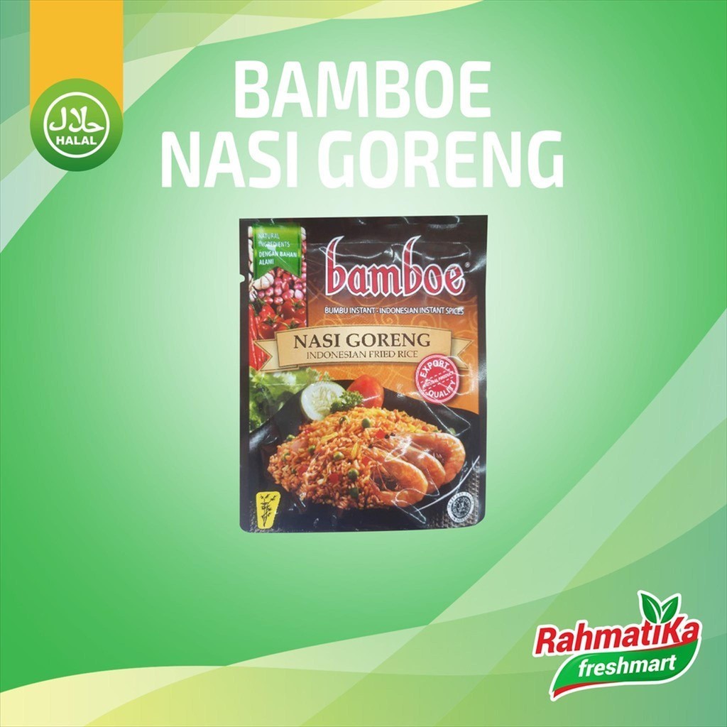 

Bamboe Nasi Goreng / Bumbu Instan Nasi Goreng 40 gram (Bumbu Dapur)