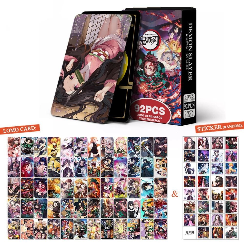 

[92pcs] PACK PHOTOCARD KIMETSU NO YAIBA DEMON SLAYER LOMO CARD PHOTO CARD KPOP LOMOCARD WIBU ANIME COSPLAYER PHOTOCARD