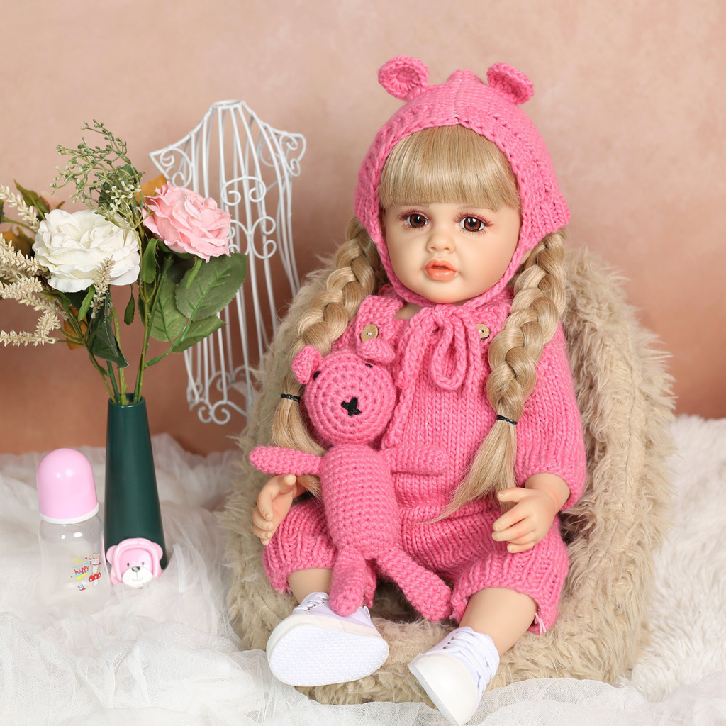 NPK 55CM DOLL REBORN DOLL WITH CLOTHSw050  230