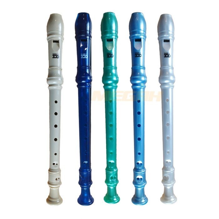 Seruling Flute Recorder / Suling Flute Recorder DADI DR-28 - Biru Muda