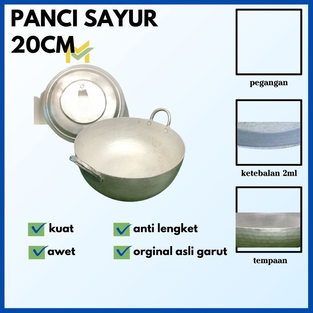 sale Panci Sayur Mini Asli Garut 20 cm Panci Garut Asli