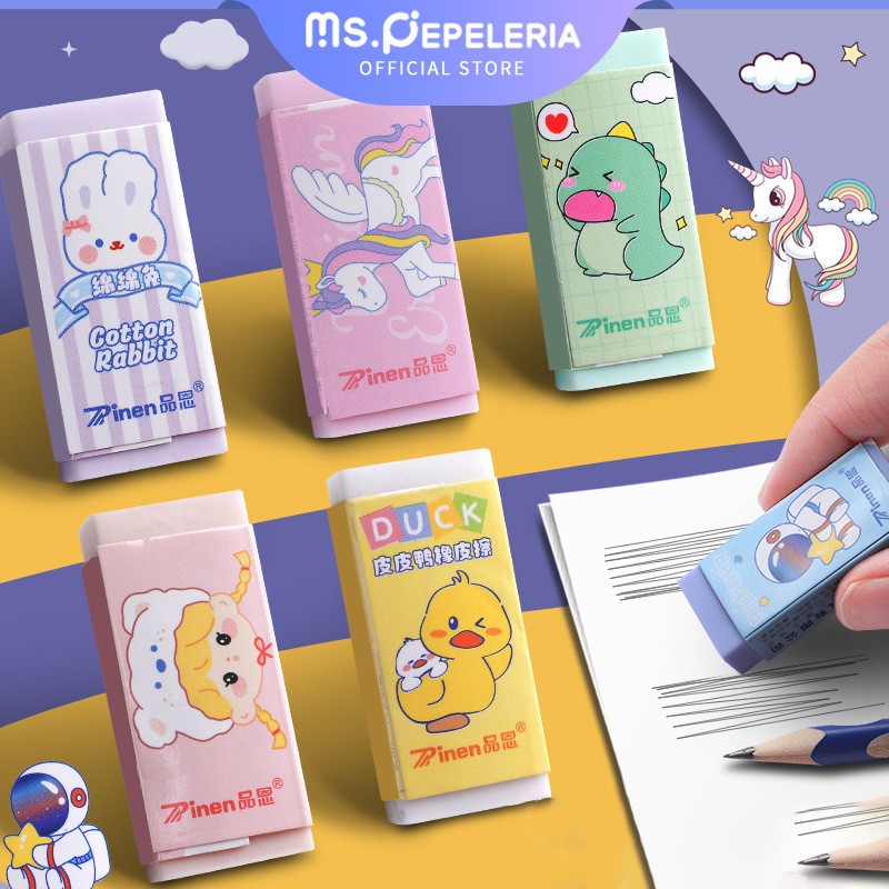 

Penghapus Kartun/Eraser / Penghapus 5PCS/Pak-Ms.Pepeleria