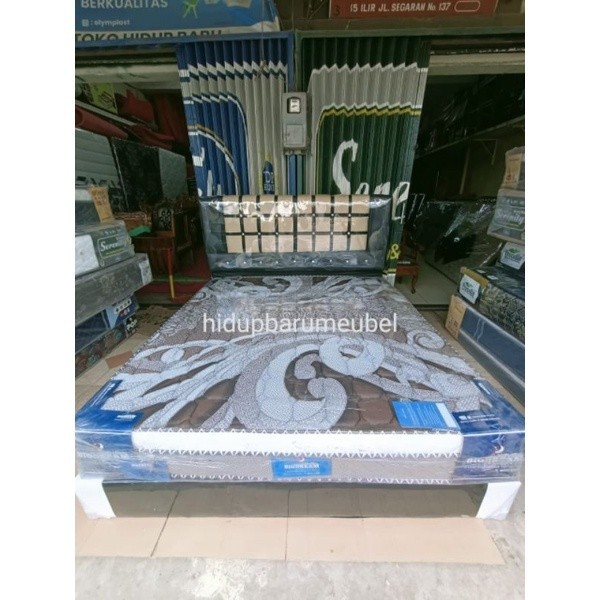 Springbed Bigdream Bigland / spring bed matras Plushtop / kasur tempat tidur lapisan tebal garansi