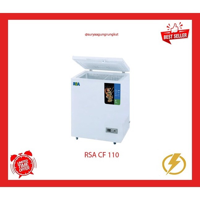 FREEZER BOX RSA 100 LITER 100 WATT CF - 110