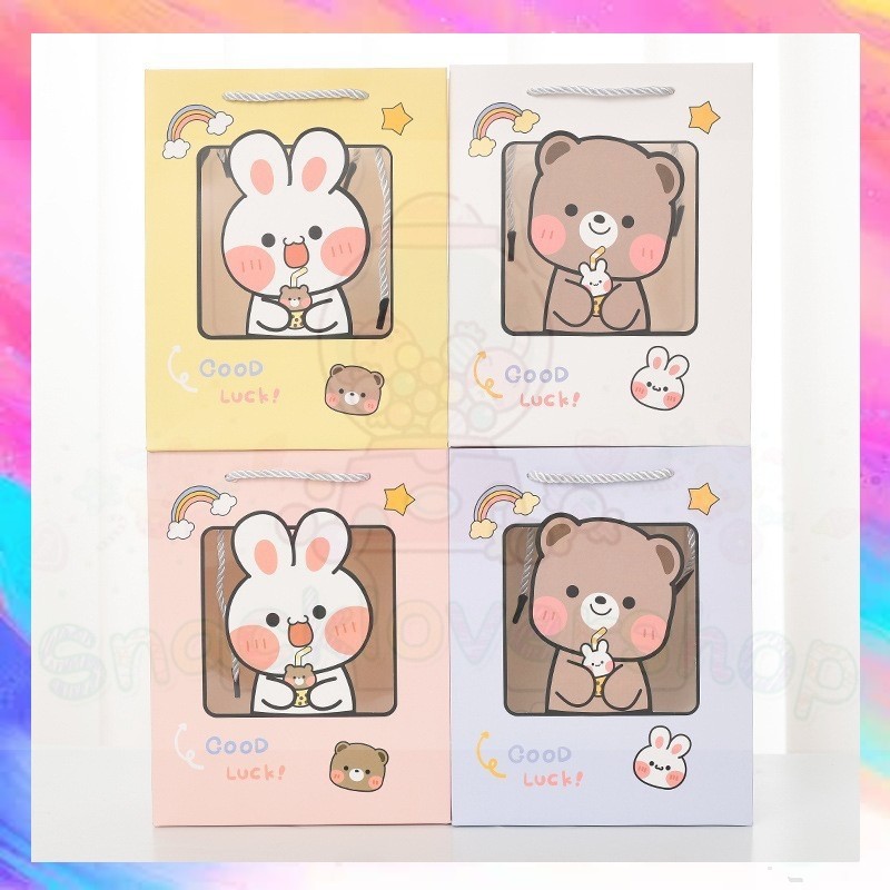 

Goodie Bag Ulang Tahun Anak Bear Tas Bingkisan Ulang Tahun Anak Rabbit Tas Ultah Souvenir