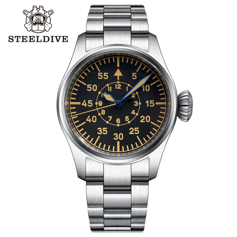 STEELDIVE SD1928B Automatic Mechanical Luxury Wristwatch NH35 Movement Swiss Super Luminous 200M Wat