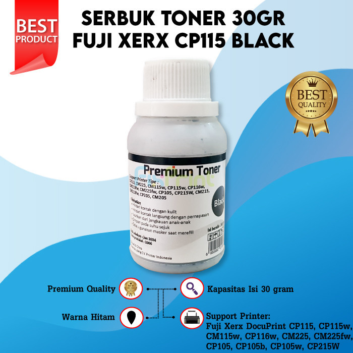 Serbuk Refill Bubuk Toner Xerox CM225 CP105b CP105w CP105 CP215W CM215