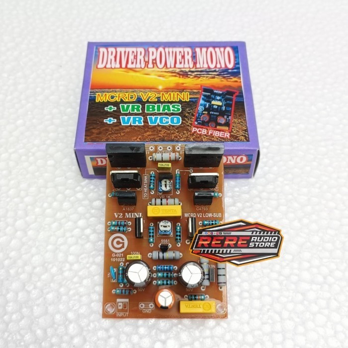 Kit Driver MCRD V2 Mini Low Sub PCB Fiberglass Original