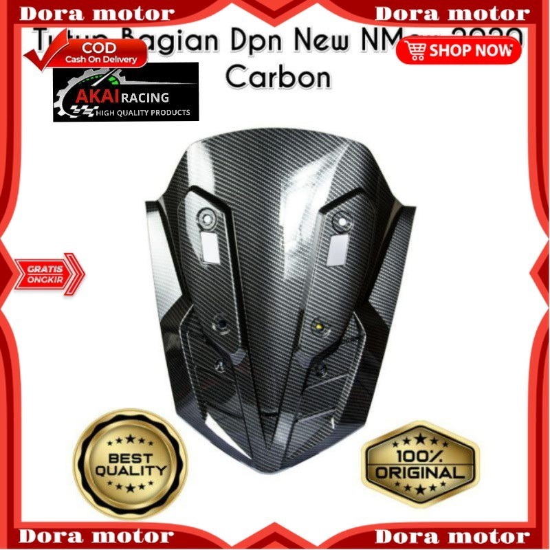 COVER TAMENG DEPAN CARBON NMAX NEW 2020 2021 PART. BAGIAN DEPAN / TAMENG DEPAN
