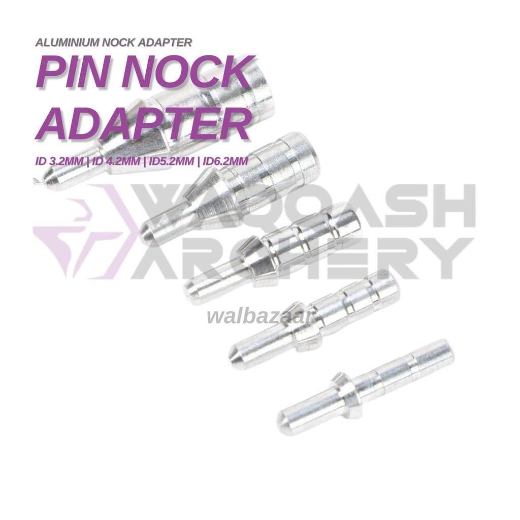 Pin Nock Aluminium Carbon Adapter Insert