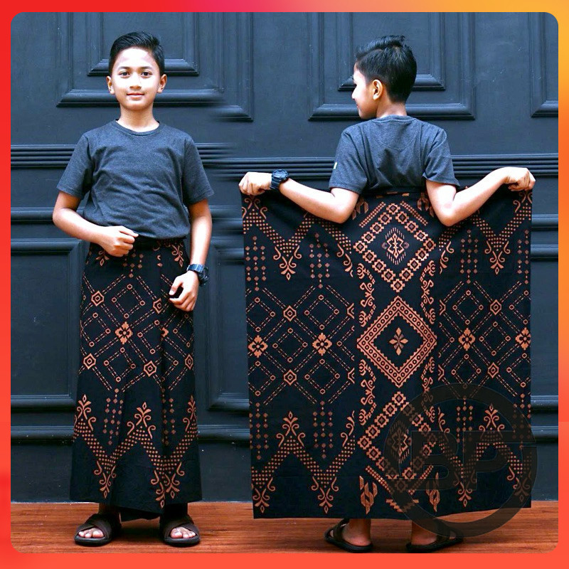 Sarung anak laki laki 7-10 tahun / Sarung batik anak / Sarung anak sd motif wayang/ Sarung Remaja / 