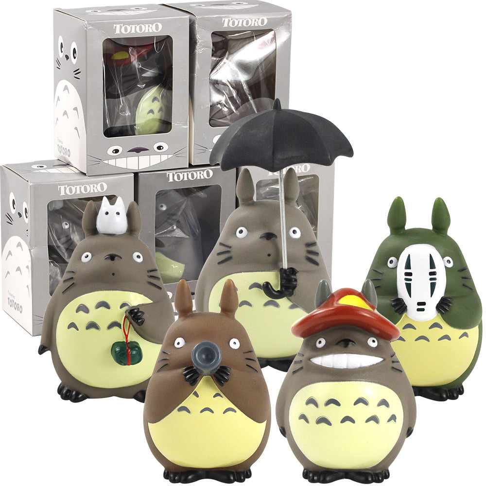 Action Figure Pajangan My Neighbor Totoro Spirited Away Studio Ghibli - Payung