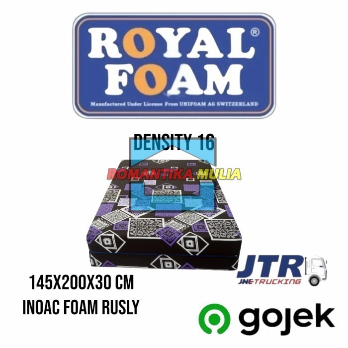 (SIAP KIRIM) kasur busa royal foam 140x200x30 cm garansi 5 tahun
