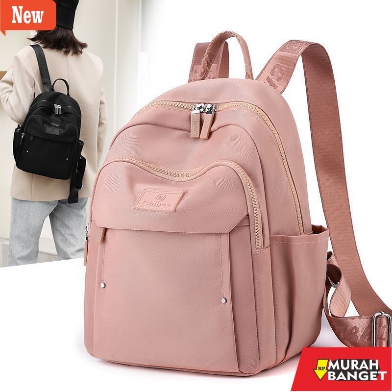 Tas ransel wanita viral- Chibao - Tas ransel CHIBAO 1963  tas ransel wanita nilon waterproof ransel 