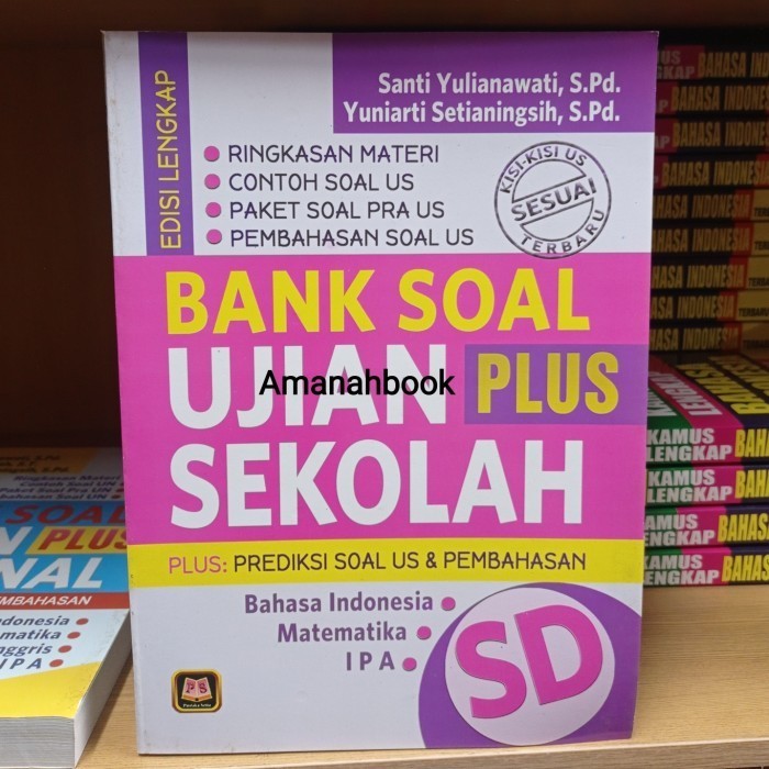 ✨BISA COD✨ - Bank Soal Ujian Sekolah Plus SD - Soal dan Pembahasan