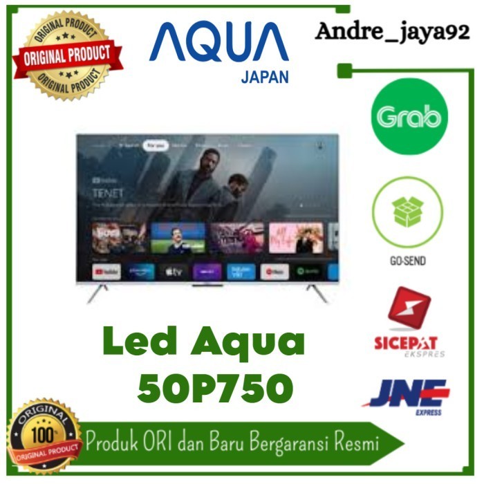 Led Tv Android 11 Aqua 50 Inch AQT-50P750UX