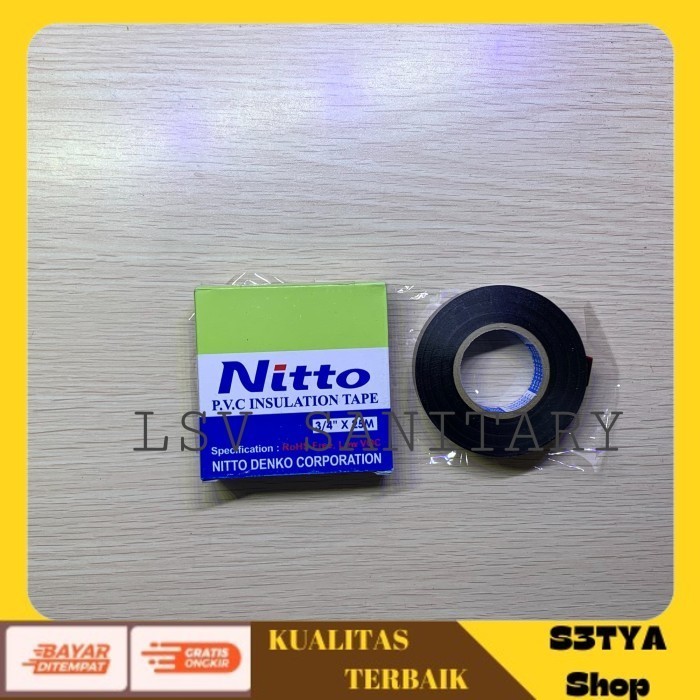 

[S3TYA_MART] KUALITAS TERBAIK Isolasi Nitto "BAYAR DI TEMPAT