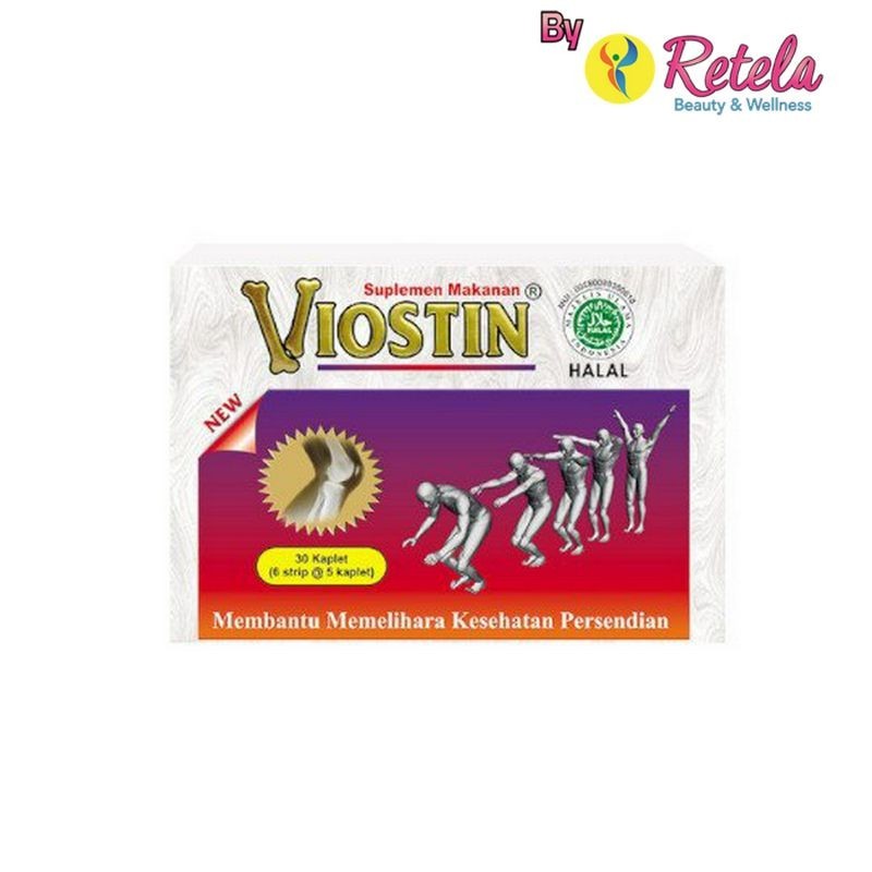 

VIOSTIN 1 BOX 30 KAPLET/ Kaku dan Nyeri Sendi
