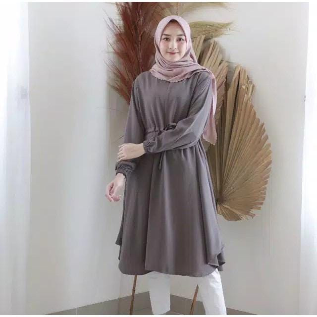 Maeoutfit - Lola Tunik  | Atasan Wanita | Pakaian Muslim | Atasan Wanita | Pakaian Muslim| Style Kor