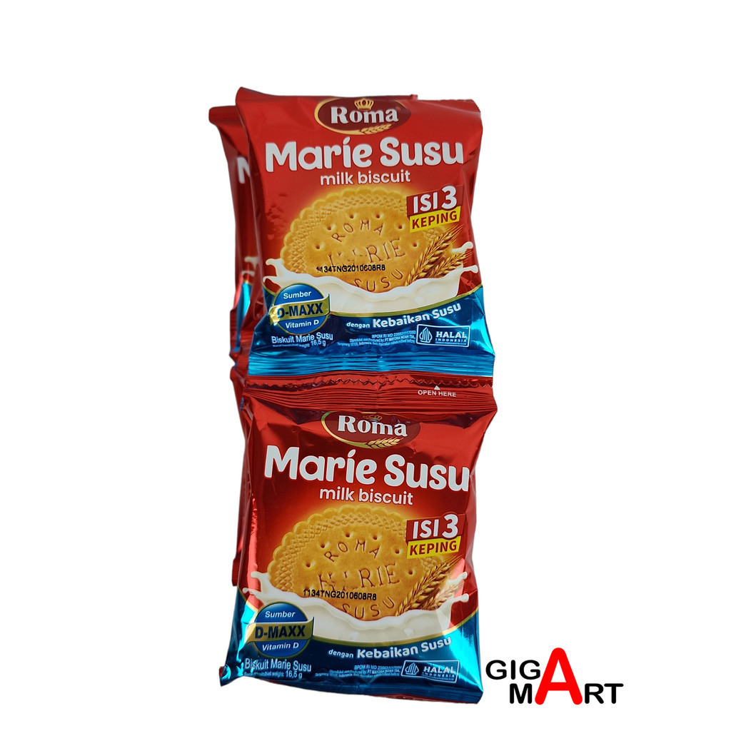 

Roma Marie Susu Renceng - Netto 10 Bks x 16,5 Gr