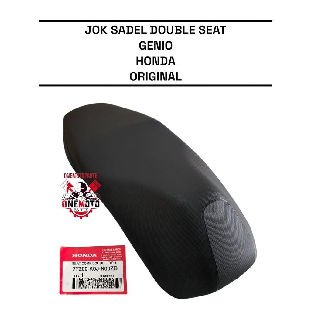 JOK SADEL DOUBLE SEAT GENIO HONDA 77200-K0J-N00ZB ORIGINAL