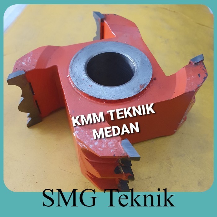Berkualitas MATA PROFILE KUSEN TIPE K3 LEBAR 53MM AS 3CM PISAU SPINDLE KOREK BUNGA OIU876