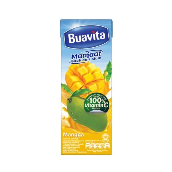 

Buavita Mango 250 Ml Diskon
