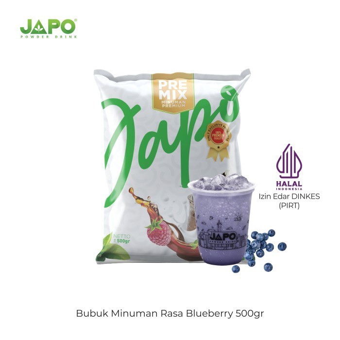

[Aneka Rasa] Bubuk Minuman Rasa Buah - Blueberry - 500 gram