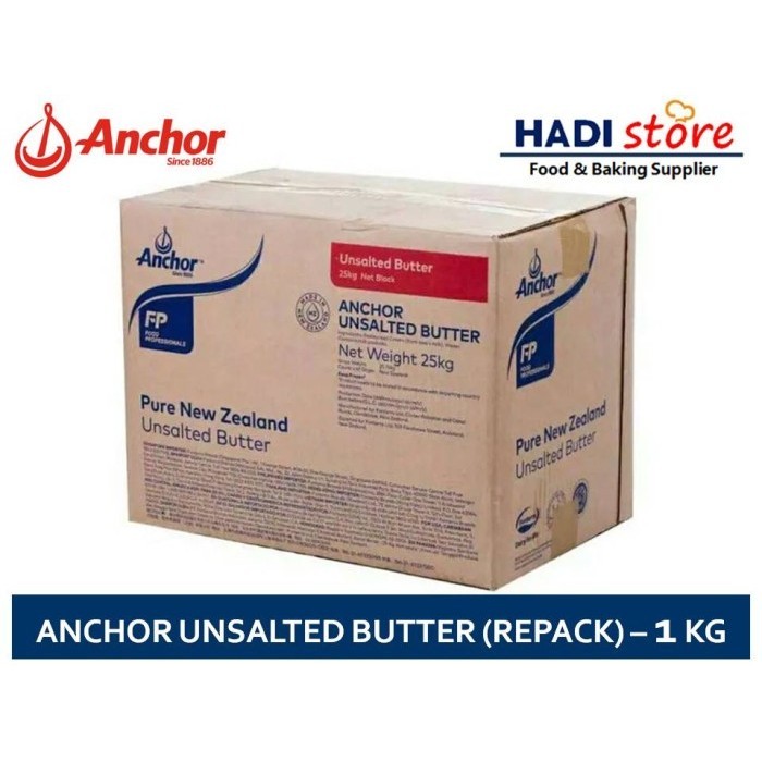 

Anchor Unsalted Butter 1 Kg (Repack)