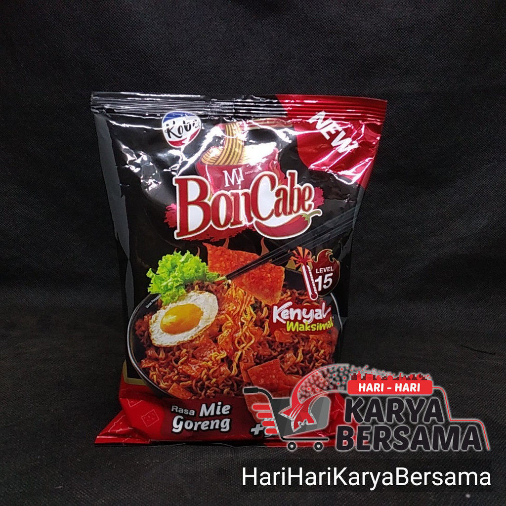 

KOBE MI INSTANT BONCABE GORENG LEVEL-15 105GR