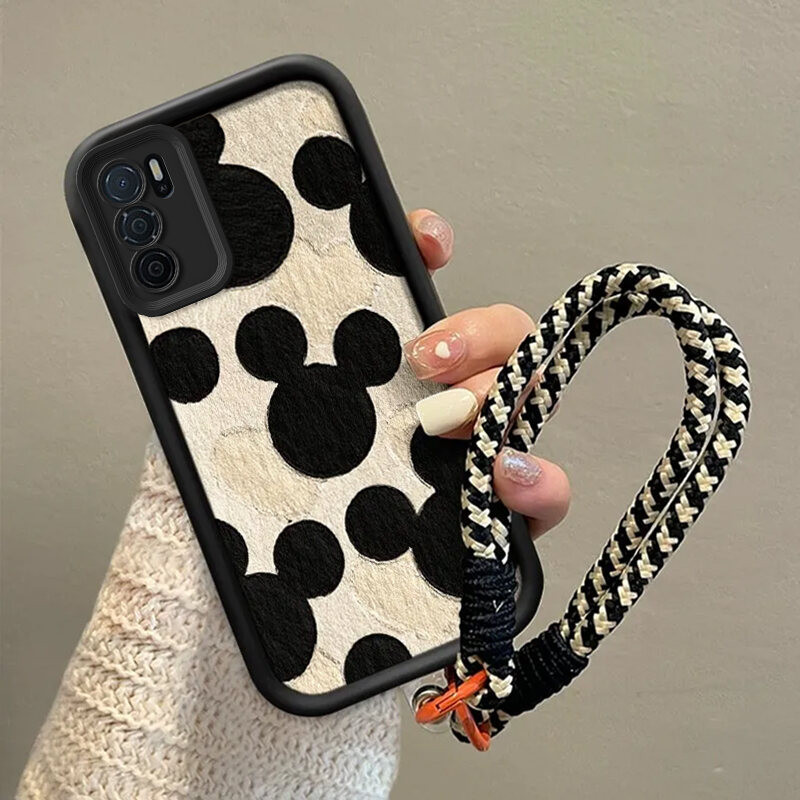 cesing hp oppo a16 A16e kartun mouse Gaya sederhana imut-imut