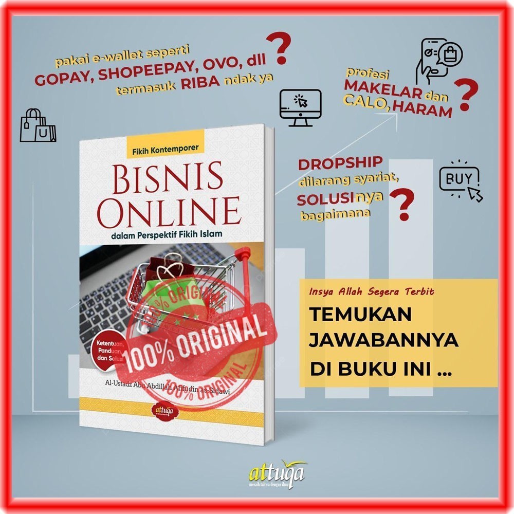 Buku Bisnis Online dalam Perspektif Fikih Islam Attuqa Buku Jual Beli Online Fikih Kontemporer