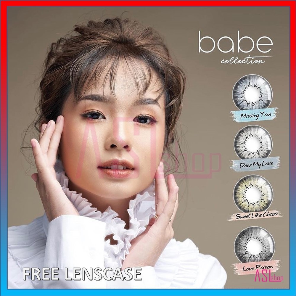 SOFTLENS BABE NORMAL & MINUS (-0.50 s/d -6.00) BY EXOTICON / Soflens Softlen Soflen Big Eyes16 mm
