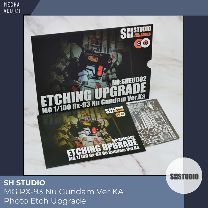 MG Nu Gundam Ver. Ka Photo Etch Metal Detail Up by SH Studio