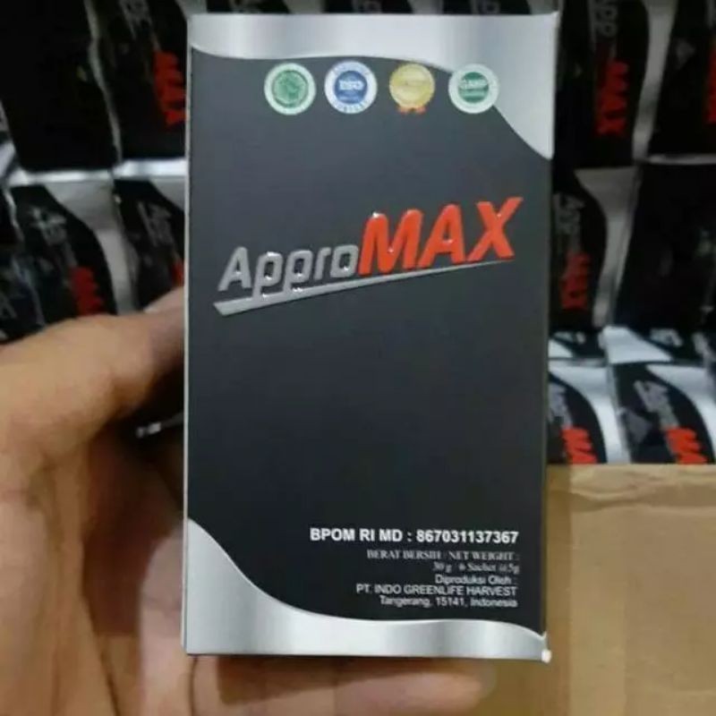 Appromax Minuman Serbuk Original Minuman Penambah Stamina Pria Dewasa