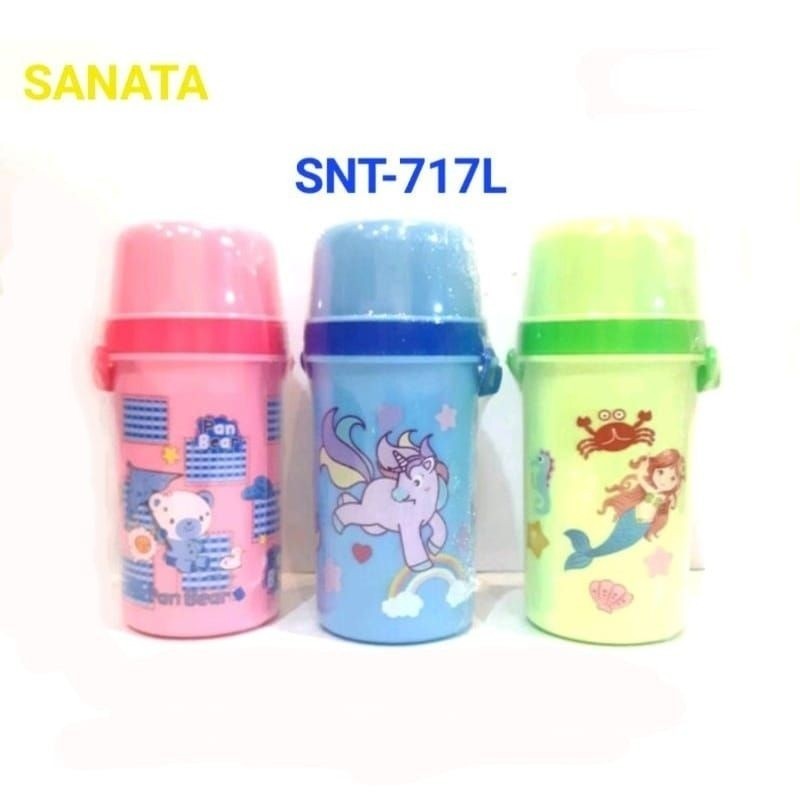 [SNT-717-L] Botol Minum Anak Sanata - Tempat Wadah Air Minum Bekal Sekolah Dengan Talo