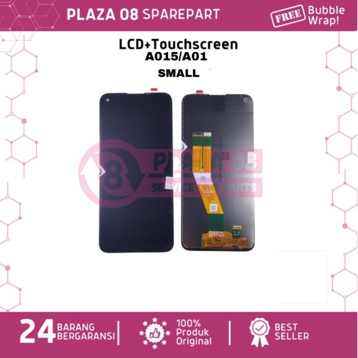 LCD + Touchscreen SAM A015/A01 BLACK (SMALL)