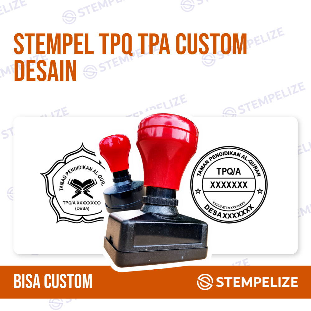 

Stempel TPQ TPA Custom Desain