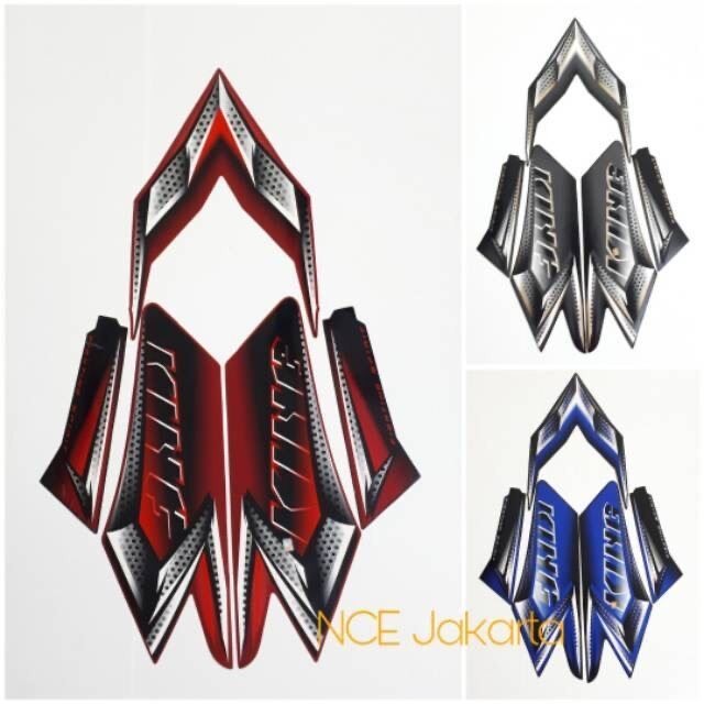 STIKER STRIPING LIS RX KING 2008