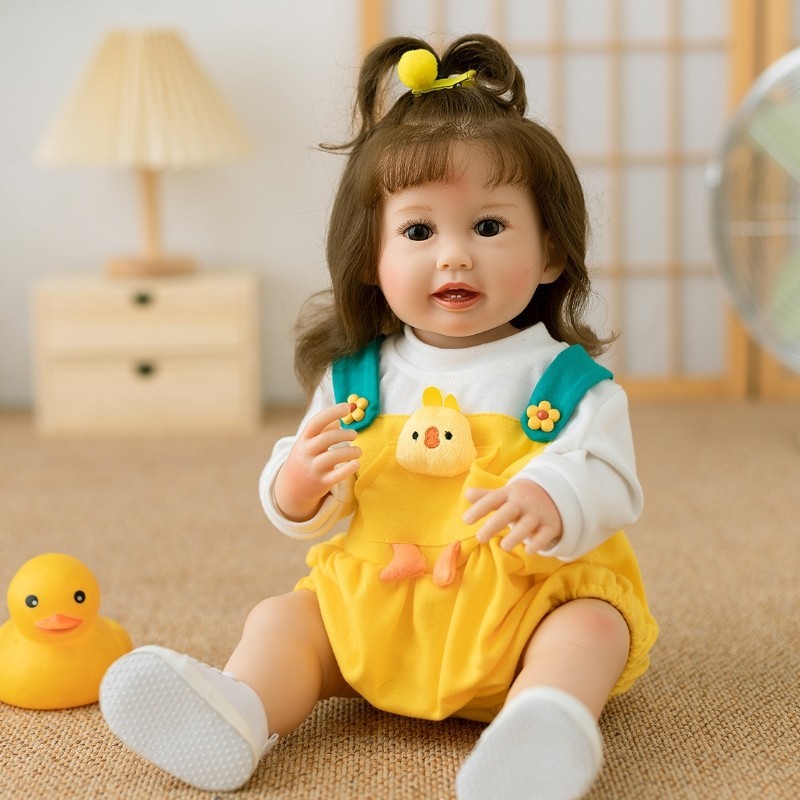 NPK 55CM DOLL REBORN DOLL WITH CLOTHSw026  210