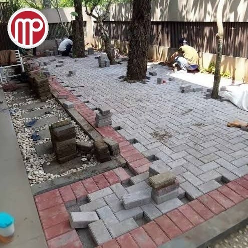 Konblok , paving block , grassblok , conblok pasang paving /m²
