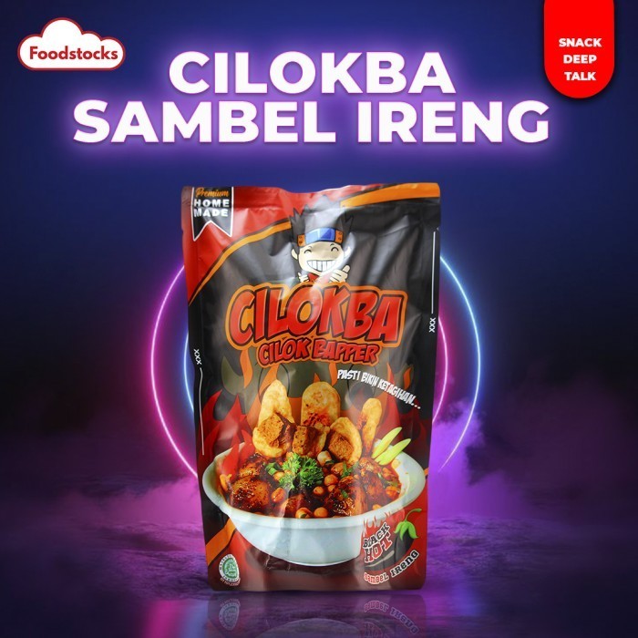 

TERLARIS Cilokba Black Hot (Sambel Ireng) Cilok Baso Bakso Aci Bapper