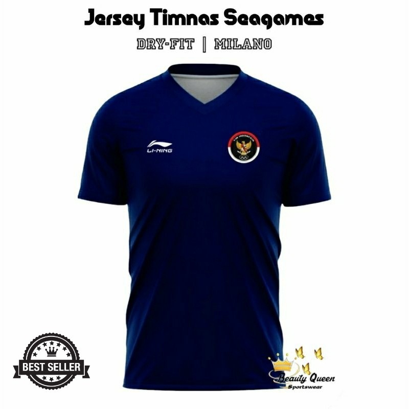 Setelan Baju Jersey Timnas Indonesia Sea Games Terbaru 2023-2024