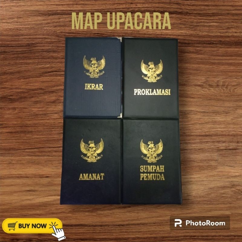 

MAP UPACARA/ MAP PROKLAMASI/Map Sumpah Pemuda Map Upacara//Map Ikrar/Map Amanat/ bahan kulit sintetis pakai busa