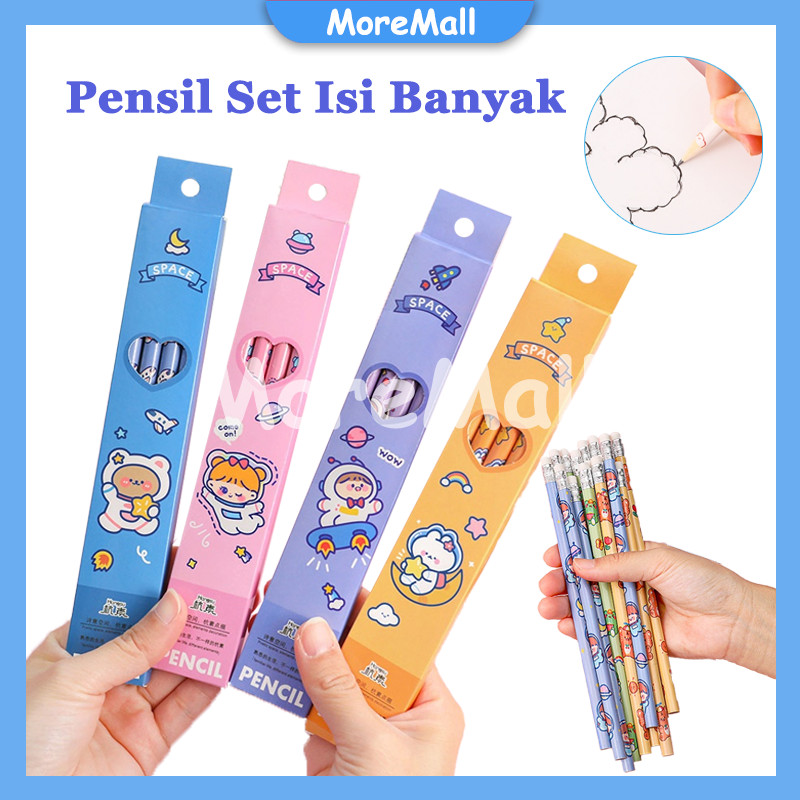 

Alat Tulis Sekolah Anak/Pensil Set Isi Banyak/Pensil Anak Karakter Lucu