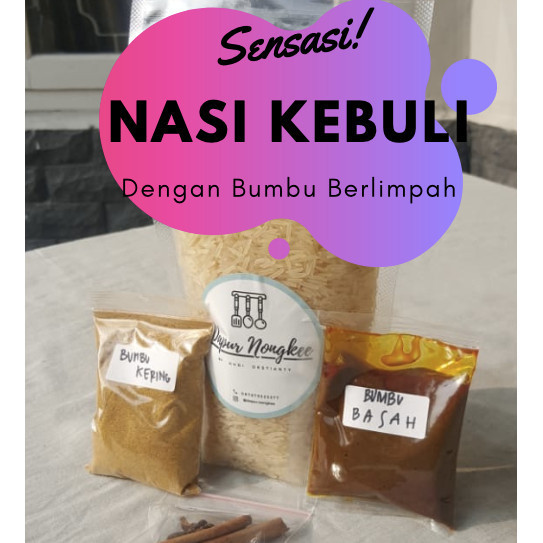 

BERAS BASMATI 500G DENGAN BUMBU NASI KEBULI x11